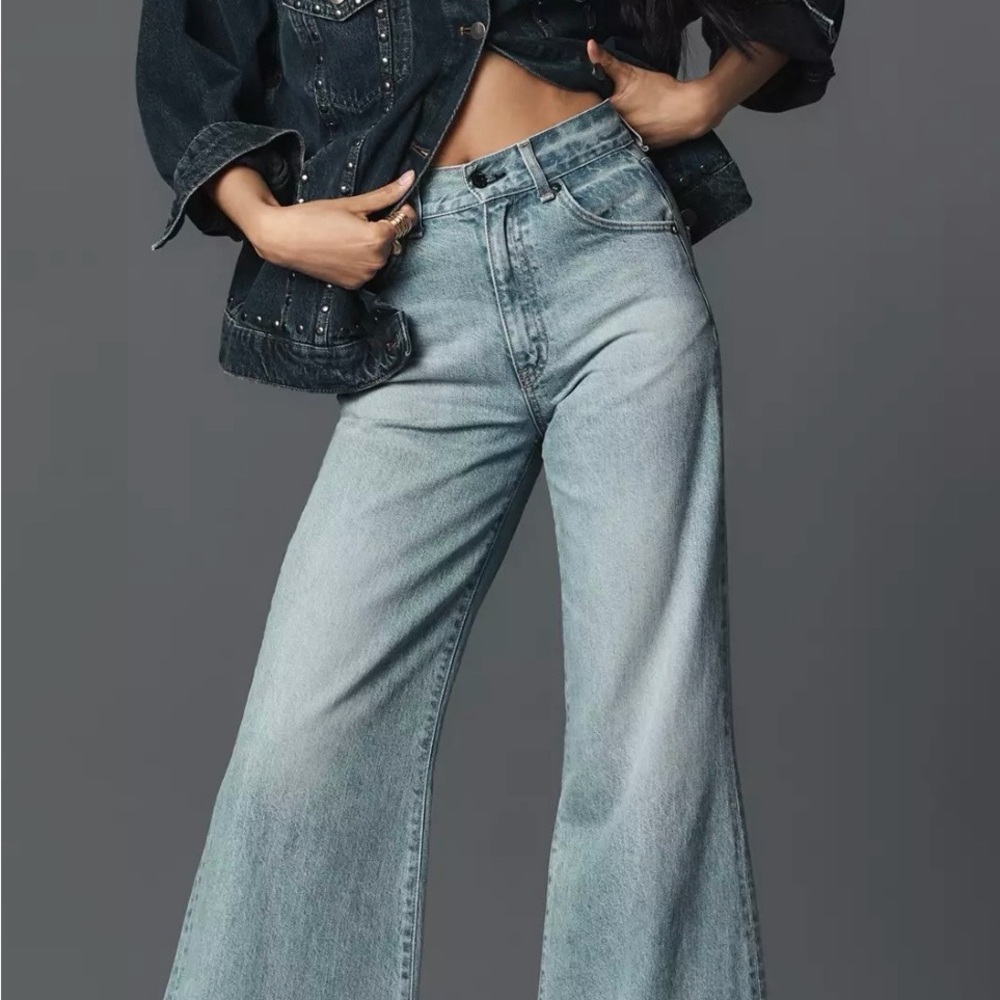 ASKK NY Light High-Rise Bootcut Jean